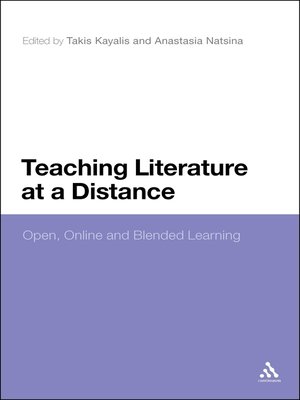 cover image of Teaching Literature at a Distance